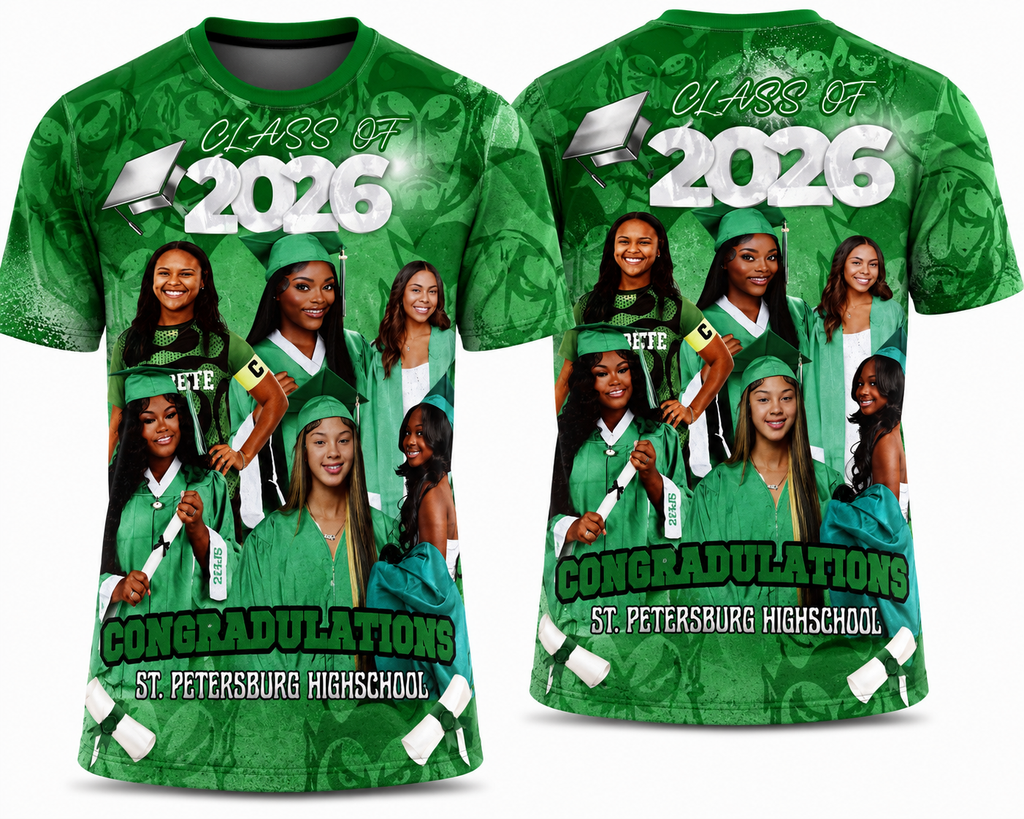Custom T-shirt -All Over Design